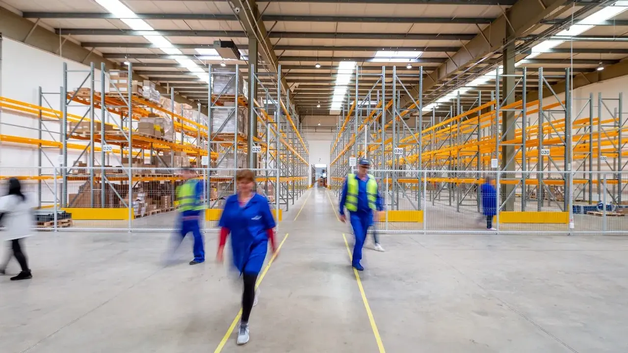 Un magazziniere cosa fa? Si muove tra gli scaffali di un grande magazzino, gestendo merci e logistica.