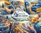 Pagamento multe e pedaggi, con l'Agenzia delle Entrate che sembra non voler riconoscere l'indennità di trasferta non pagata.