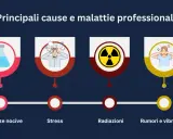 Principali cause di malattia professionale: sostanze nocive, stress, radiazioni, rumori e vibrazioni. L'azienda rischia sanzioni.
