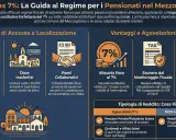 Guida alla Flat Tax 7% per pensionati esteri in Italia: agevolazioni per assunzione di un pensionato, requisiti, vantaggi e redditi inclusi.