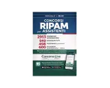 Manuale e quiz per i concorsi RIPAM per assistenti. Offre numeri di posti per diverse figure e un'app per la preparazione.