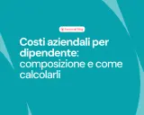 Costi aziendali per dipendente: composizione e come calcolarli. Una tabella chiara per capire le spese.