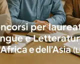Studenti studiano per concorsi laurea lingue non scaduti, focalizzati su Africa e Asia (LM-36).