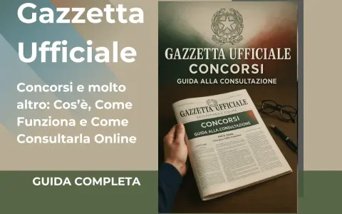 Guida completa ai concorsi per regione, con la Gazzetta Ufficiale che illustra come funzionano e come consultarli online.