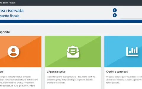 Area riservata Cassetto Fiscale: consulta le tue informazioni fiscali, i documenti dell'Agenzia e dove trovare il CUD.