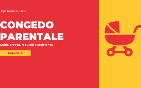 Guida pratica sul congedo parentale: come funziona, requisiti e assistenza per la famiglia. Icona di un passeggino.