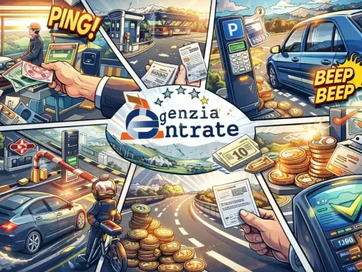 Pagamento multe e pedaggi, con l'Agenzia delle Entrate che sembra non voler riconoscere l'indennità di trasferta non pagata.