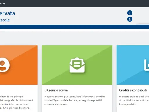 Area riservata Cassetto Fiscale: consulta le tue informazioni fiscali, i documenti dell'Agenzia e dove trovare il CUD.