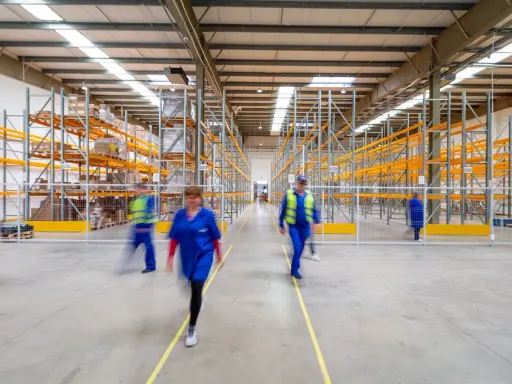 Un magazziniere cosa fa? Si muove tra gli scaffali di un grande magazzino, gestendo merci e logistica.