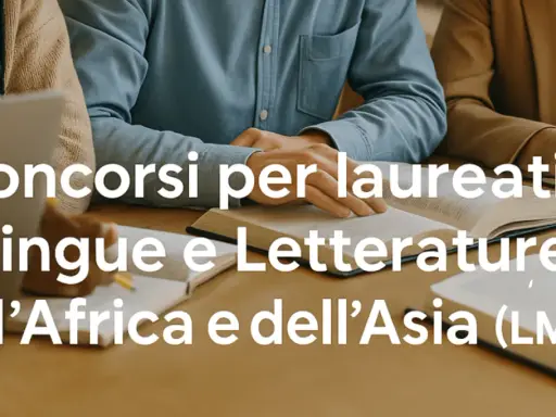 Studenti studiano per concorsi laurea lingue non scaduti, focalizzati su Africa e Asia (LM-36).