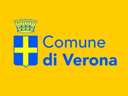 Stemma del Comune di Verona con la scritta "Comune di Verona". Informazioni sui concorsi pubblici a Verona.