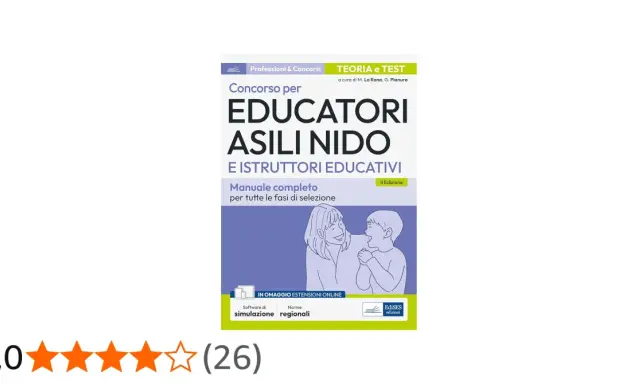 Manuale per il concorso educatore asili nido e istruttori educativi. Teoria e test con estensioni online.